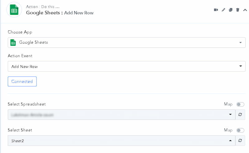 Pabbly Connect WooCommerce and Google Sheets.