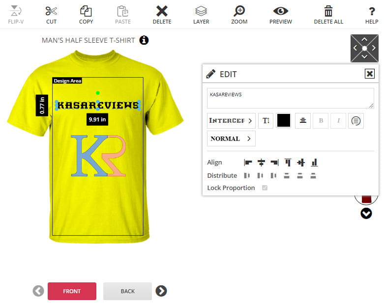 PrintCommerce available features.