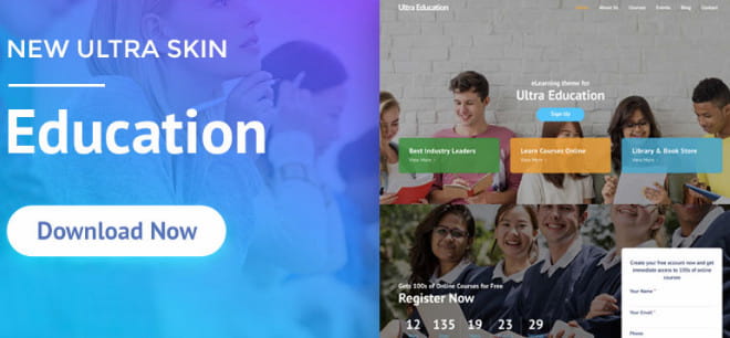 Ultra Education theme review.