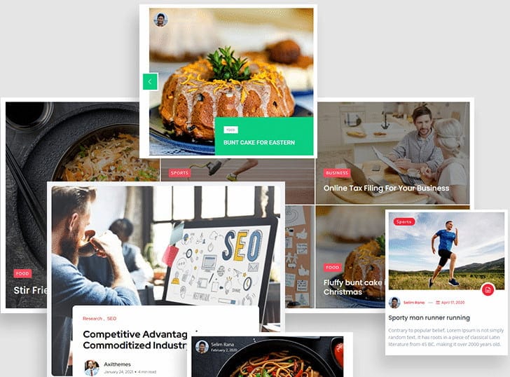 Ultimate Post Kit pro widgets.