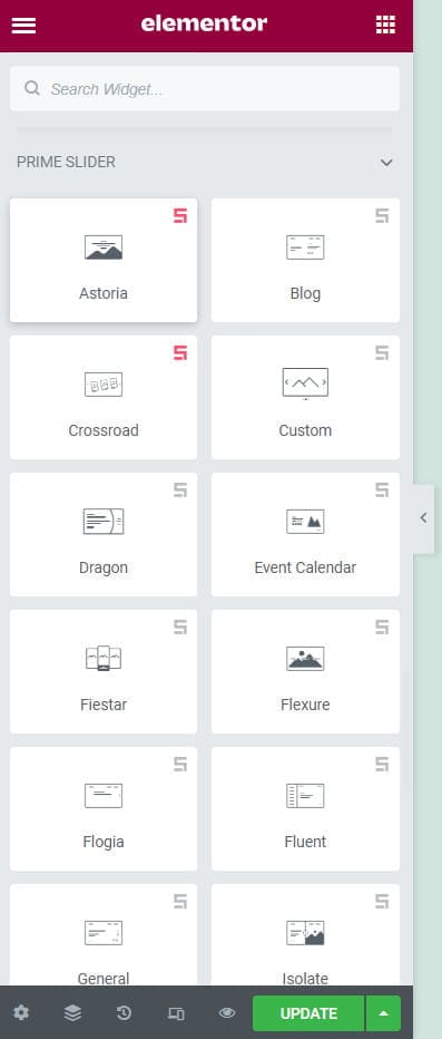Prime Slider Elementor addons.