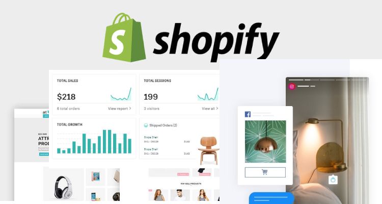 Shopify offers vast amount of features.
