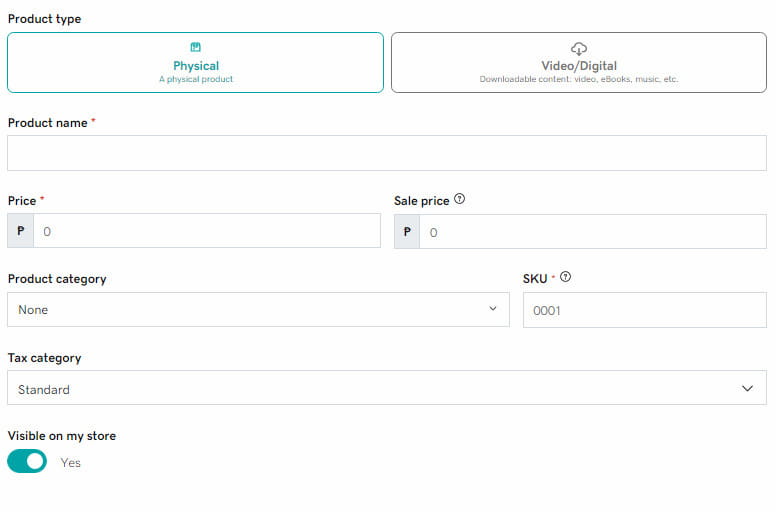 GoDaddy website builder selling options.