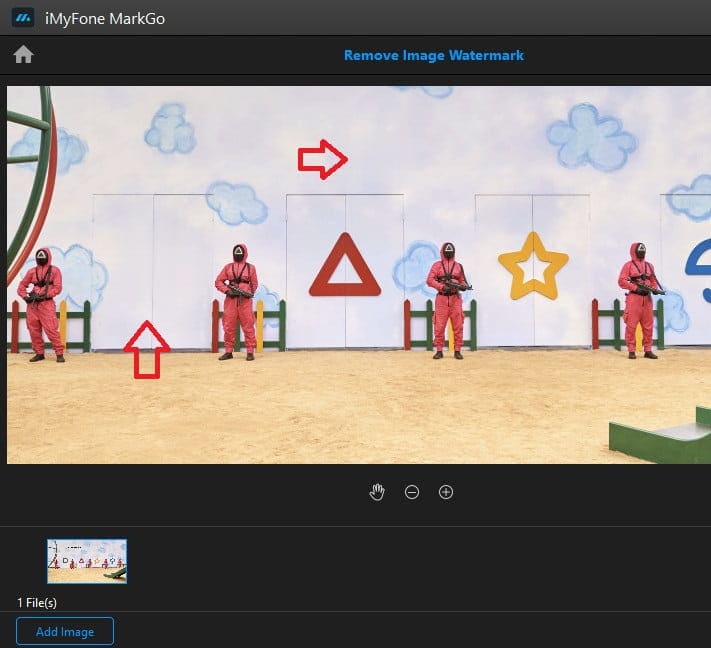How to remove objects from image?