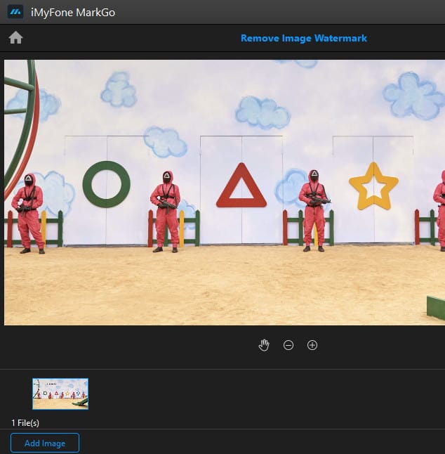 How good is MarkGo in removing text from image?