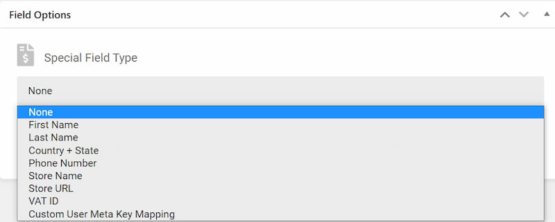 MarketKing vendor registration fields.