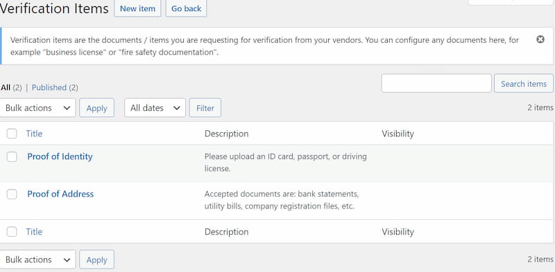 MarketKing seeting required verification documents.