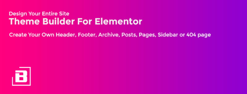 Theme Builder for Elementor by Blocks.