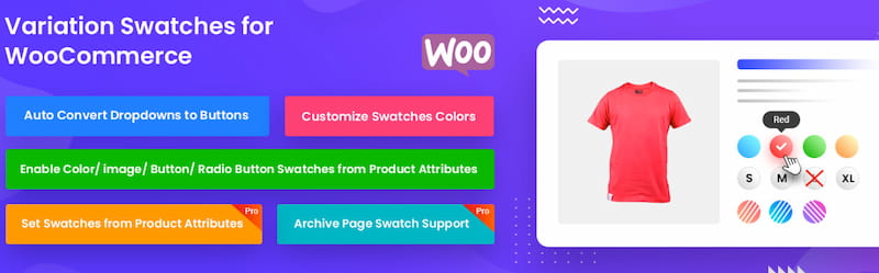 Variation Swatches for WooCommerce.