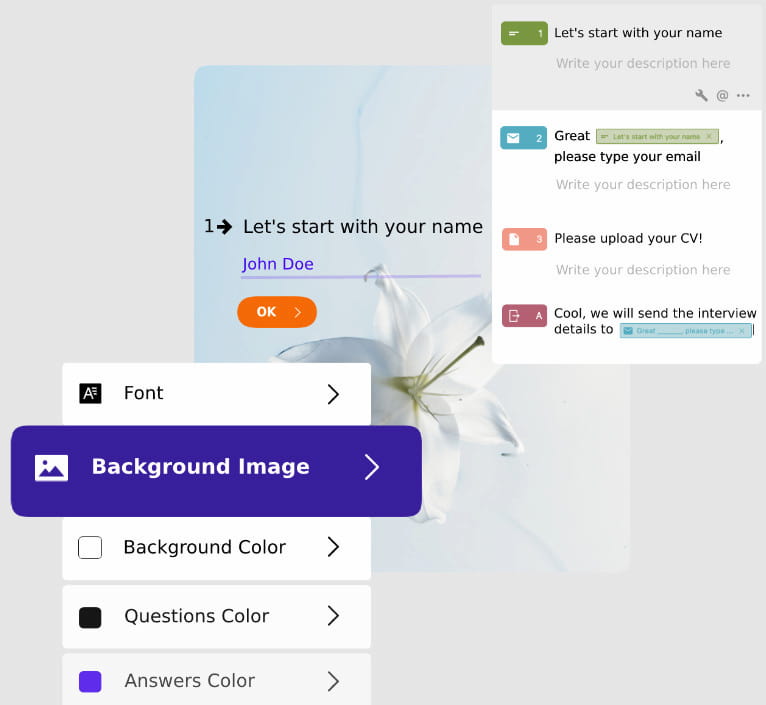 Quill Forms features.