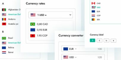 Best paid and free WooCommerce currency wwitcher plugins.