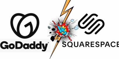 GoDaddy vs Squarespace comparison.