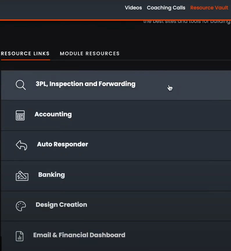 Amazing Selling Machine resource vault.