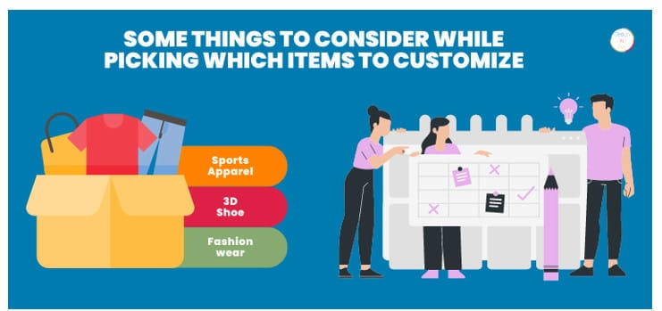 Things you can customize with 3D product configurator.