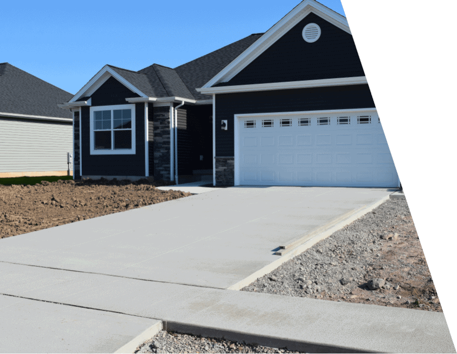 new drive way install