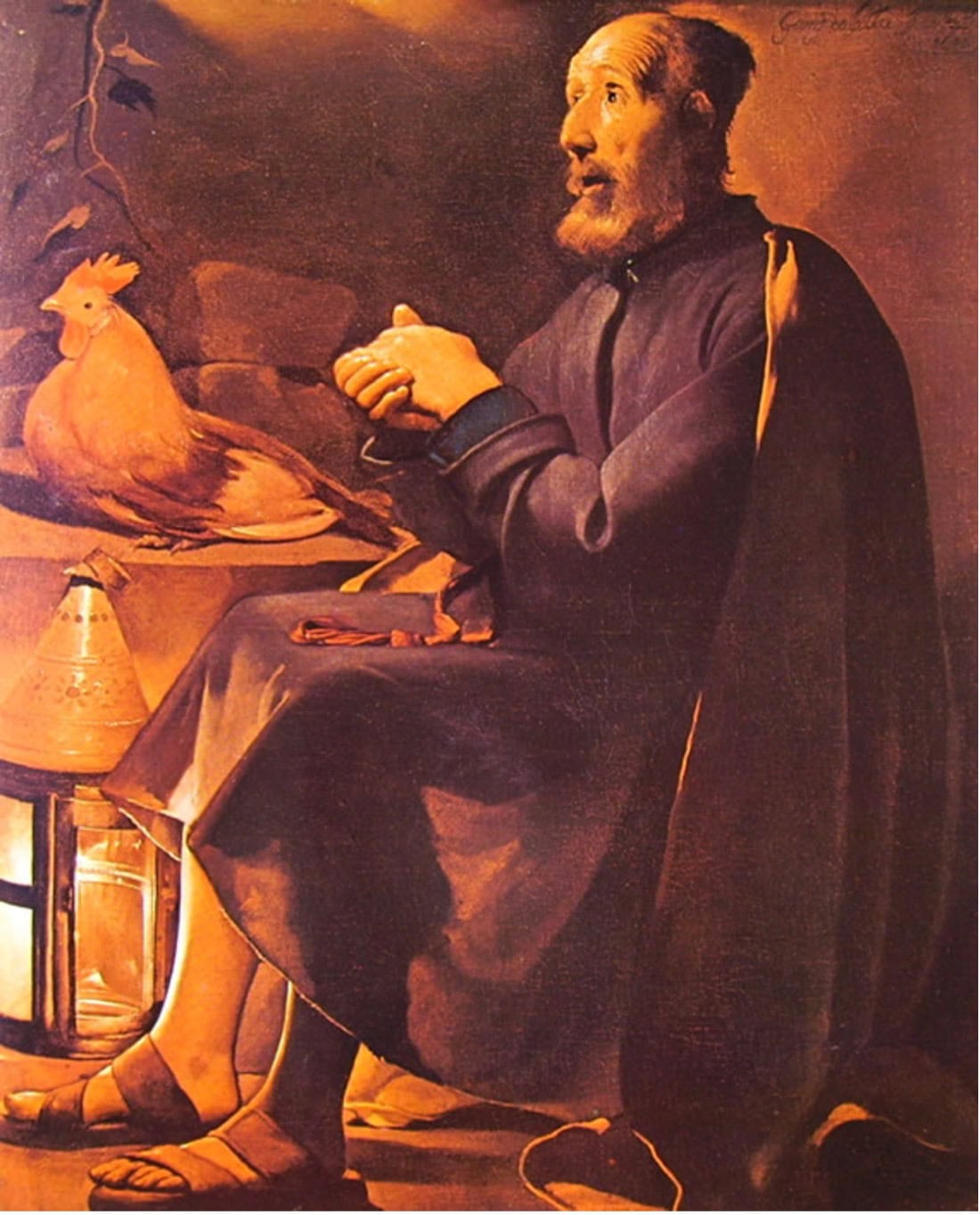 George de la Tour - Il pentimento di Pietro, 1645