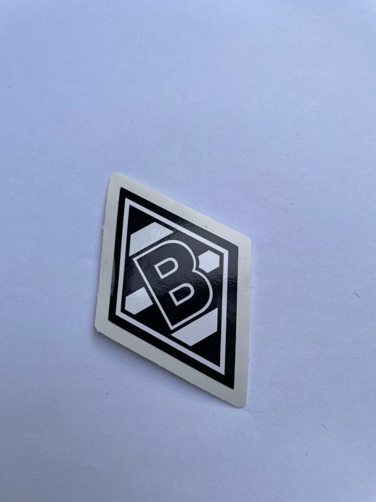 Borussia Mönchengladbach Sticker Set - Hochglanz Aufkleber 5er Pack