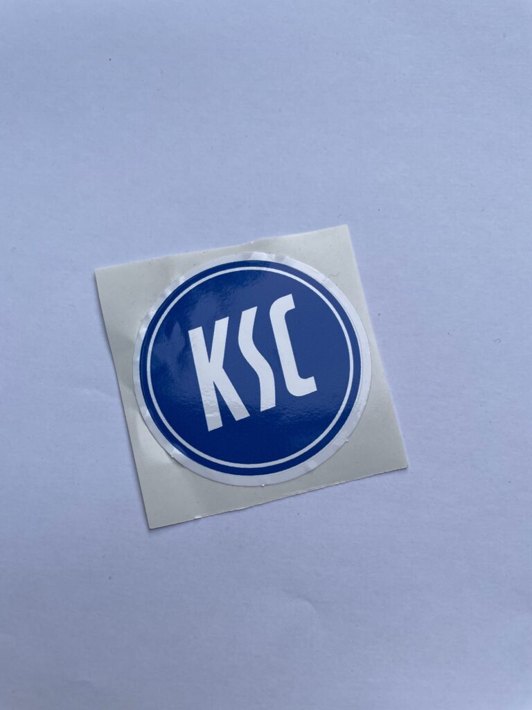 Karlsruher SC Sticker Set - Hochglanz Aufkleber 5er Pack