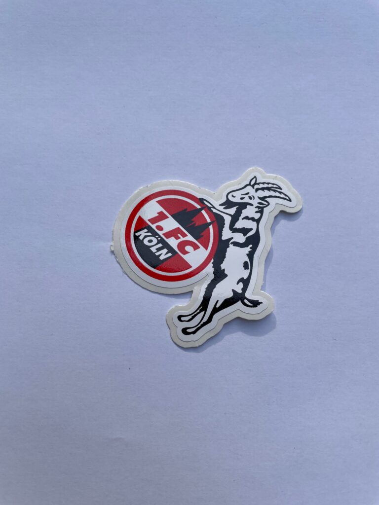 1. FC Köln Sticker Set - Hochglanz Aufkleber 5er Pack