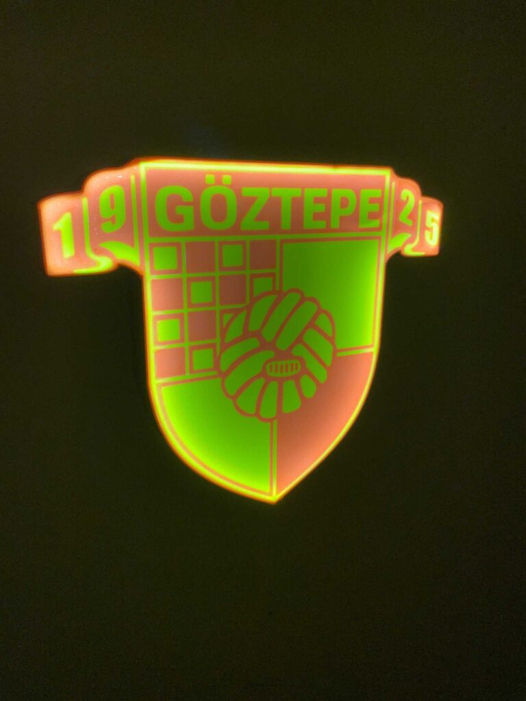 Goztepe SK LED-Leuchtschild Wanddeko