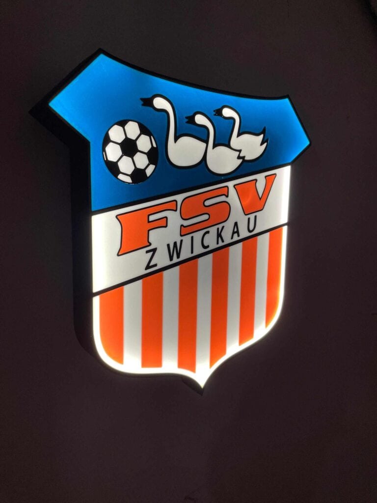 FSV Zwickau LED-Leuchtschild