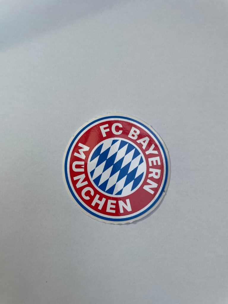 FC Bayern München Sticker Set - Hochglanz Aufkleber 5er Pack