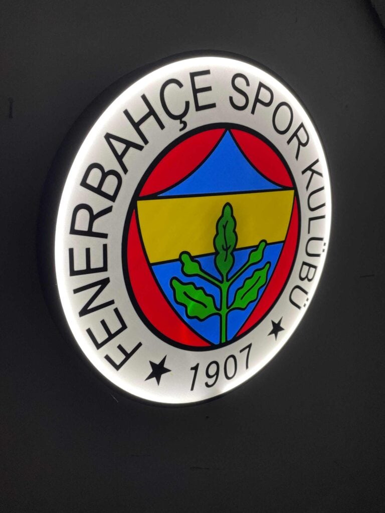 Fenerbahçe SK LED-Leuchtschild Wanddeko