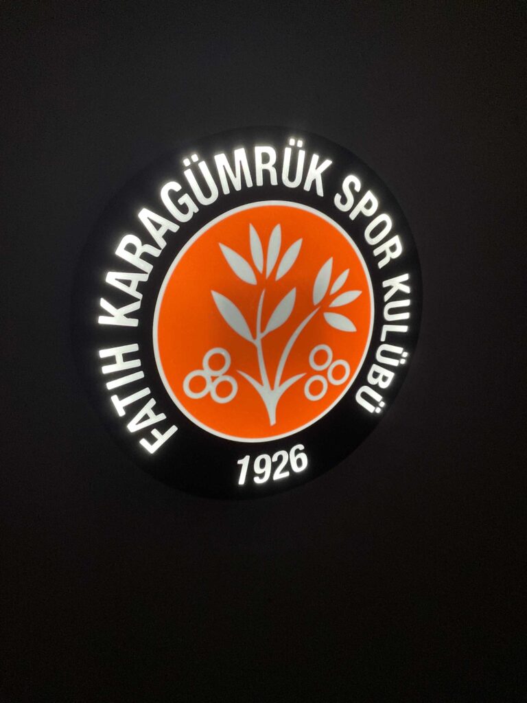 Fatih Karagümrük SK LED-Leuchtschild Wanddeko