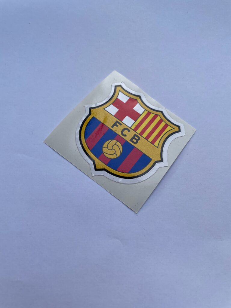 FC Barcelona Sticker Set - Hochglanz Aufkleber 5er Pack