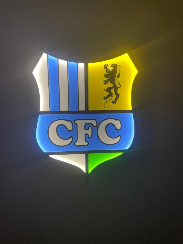 Chemnitzer FC LED-Leuchtschild