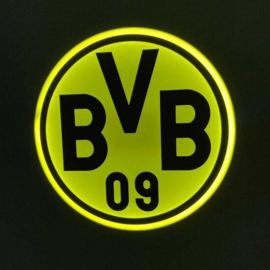 BVB 09 Borussia Dortmund LED-Leuchtschild Wanddeko