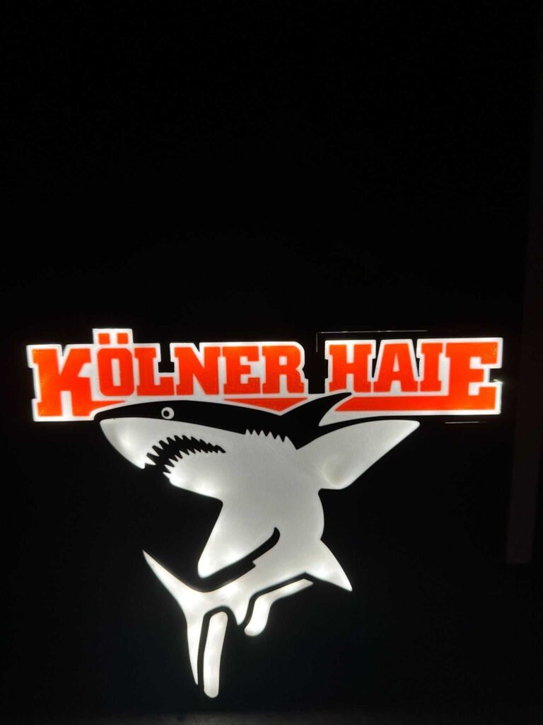 Kolner Haie LED-Leuchtschild
