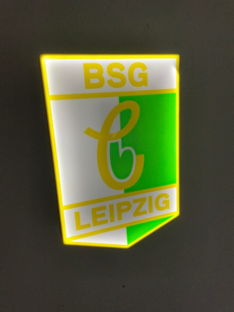 BSG Chemie Leipzig LED-Leuchtschild Wanddeko