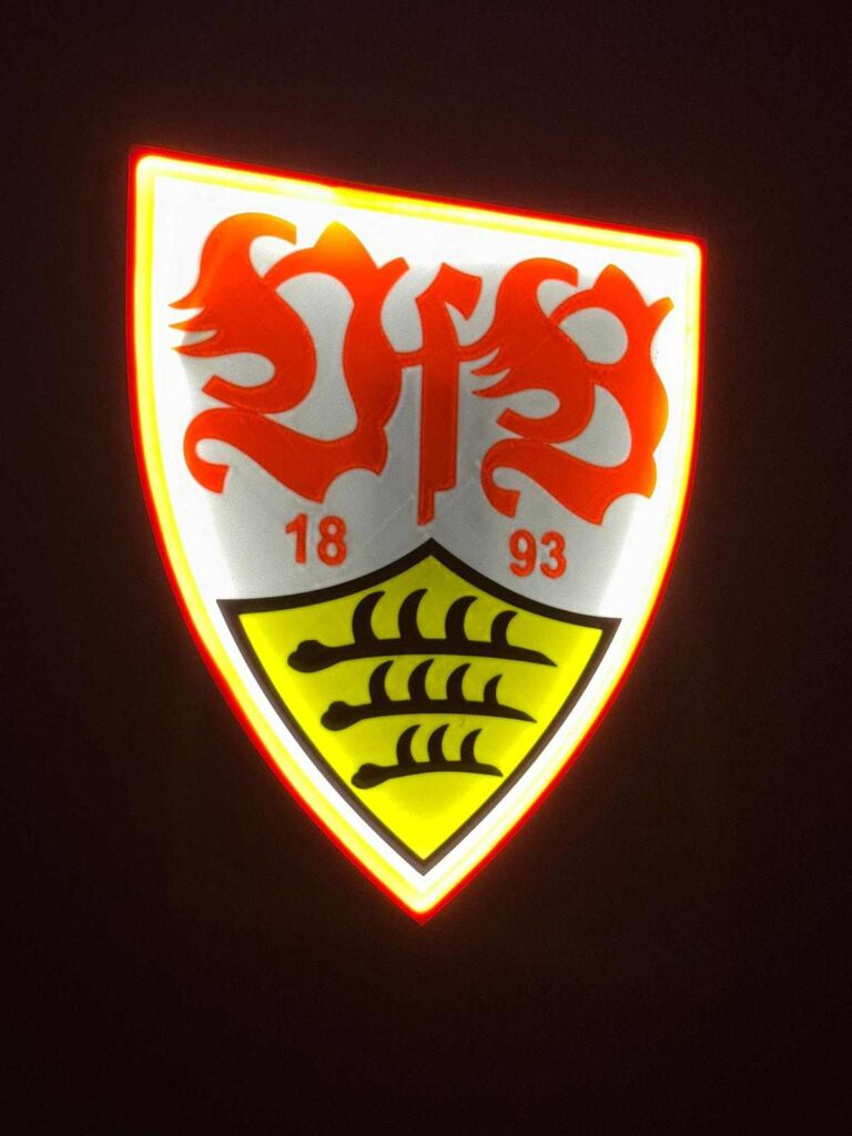 VfB Stuttgart LED-Leuchtschild