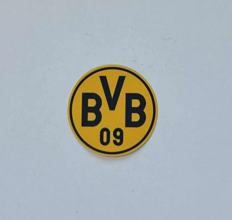 Borussia Dortmund Sticker Set - Hochglanz Aufkleber 5er Pack