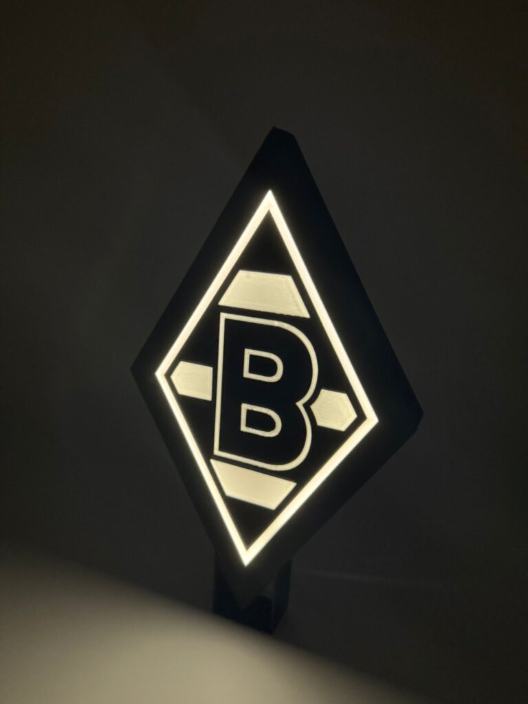 Borussia Monchengladbach LED-Leuchtschild