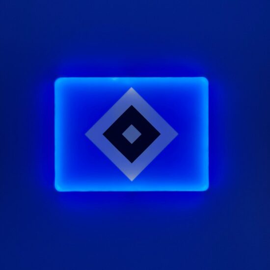 Hamburger SV LED-Leuchtschild