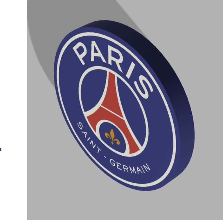 FC Paris Saint-Germain LED Leuchtschild