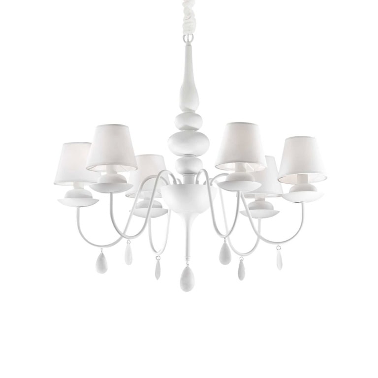 Pakabinamas šviestuvas BLANCHE SP6 BIANCO, 035581