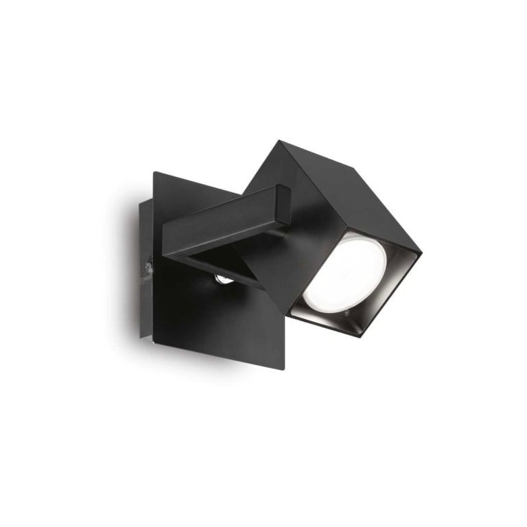 Sieninis šviestuvas MOUSE AP1 NERO, 073569