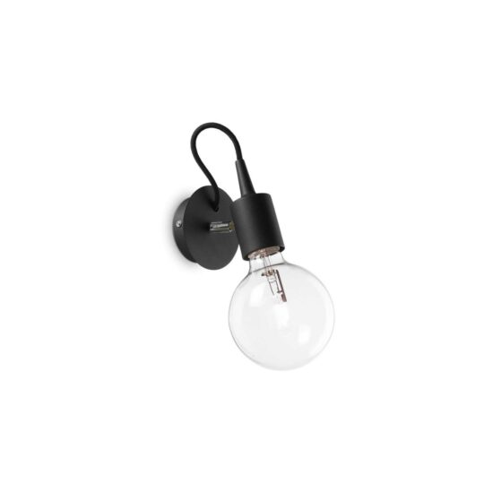 Sieninis šviestuvas EDISON AP1 NERO, 148908