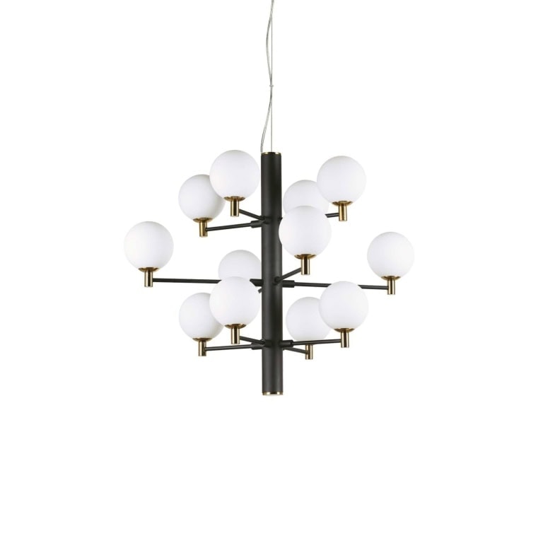 Pakabinamas šviestuvas COPERNICO SP12 NERO, 197319