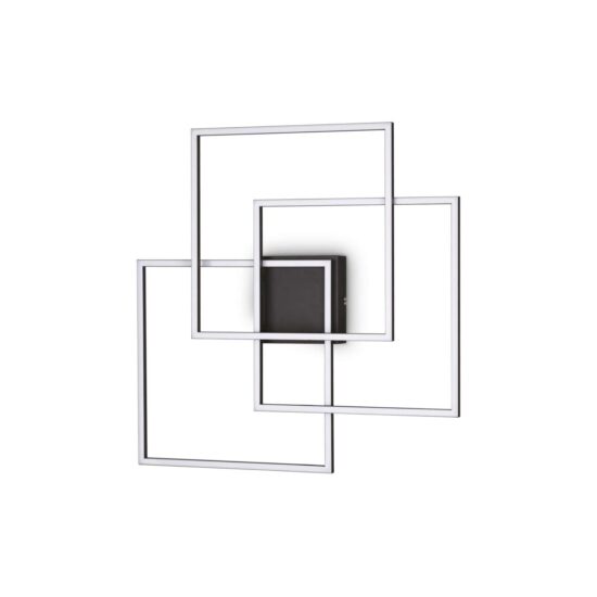 Lubinis šviestuvas FRAME PL QUADRATO NERO, 270678