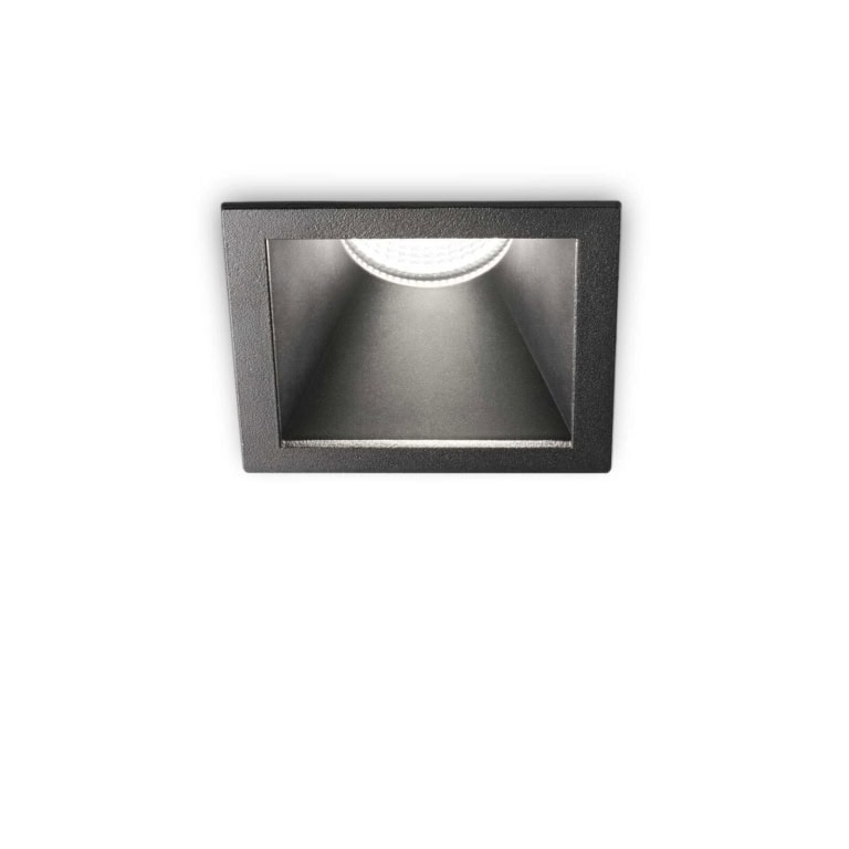 Taškinis šviestuvas GAME TRIM SQUARE 11W 2700K BK BK, 285436