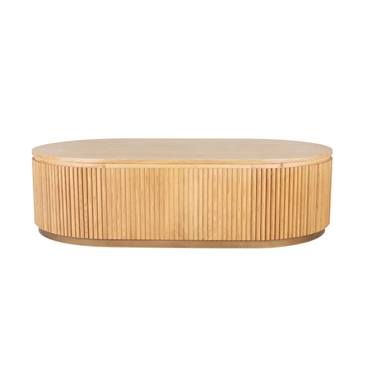 Kavos staliukas Belfort capsule (Natural oak)