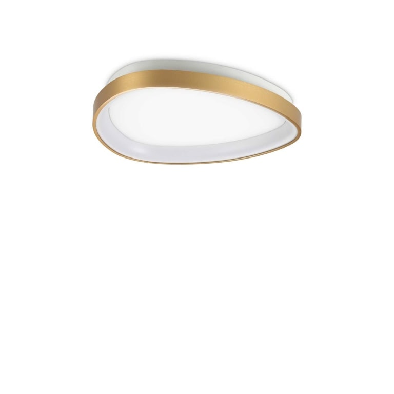 Lubinis LED šviestuvas GEMINI PL D042 23W žalvario spalvos, 328034