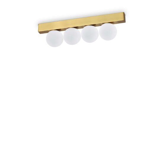 Lubinis LED šviestuvas PING PONG PL4 12W žalvario spalvos, 328249
