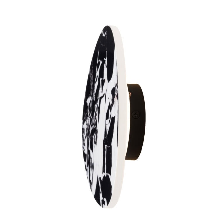 Maxlight W0391 Sieninis Šviestuvas Marbles 6W Juodas