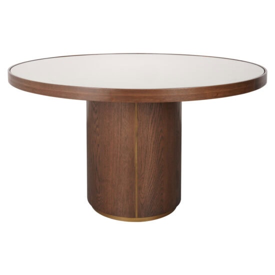 Valgomojo stalas Willox brown 130Ø