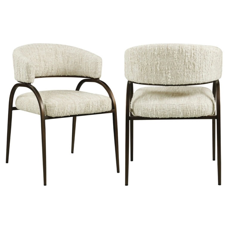 Valgomojo kėdė Charda beige angora